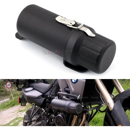 Universal Motorcycle Accessories Waterproof 4 1/4" Tool Tube Gloves Raincoat Storage Box Repair Box for BMW for Honda for YAMAHA