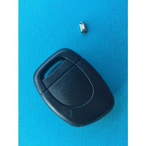 ZABEUDEIR 1pcs of New Replacement Key Blank For Renault Clio 1 Button Remote Key FOB Case Shell Cover No Blade Car Auto Parts