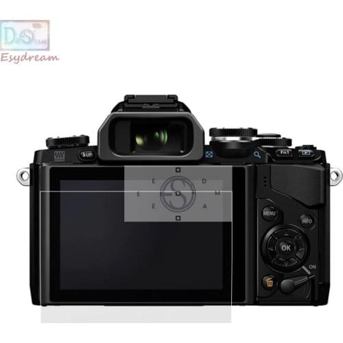 Self-adhesive Tempered Glass LCD Screen Protector Cover for Olympus OM-D E-M1 E-M5 E-M10 Mark II III OMD EM5 EM1 EM10 XH1 Camera