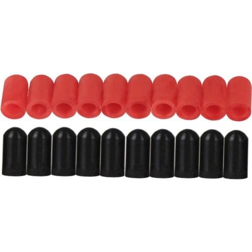 10Pcs Silicone Drumstick Head Protective Cover Drum Stick Caps Sleeves for Outdoor Silicone Drumstick Head Protective Cover Drum