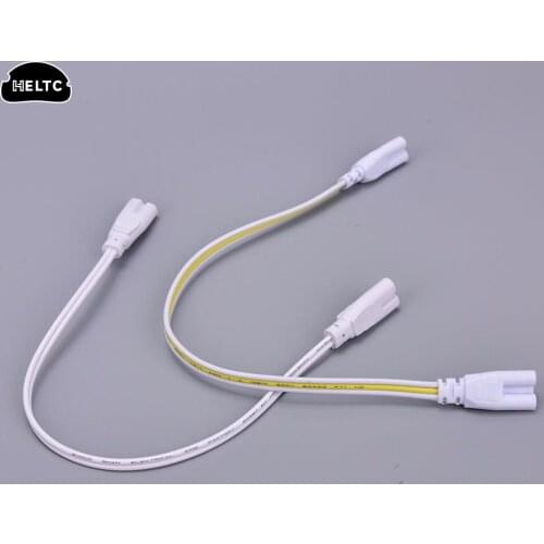 3 pins Double-end Cable Wire LED Tube Connector 30cm Two-phase Three-phase T4 T5 T8 Led Lamp Lighting Connecting