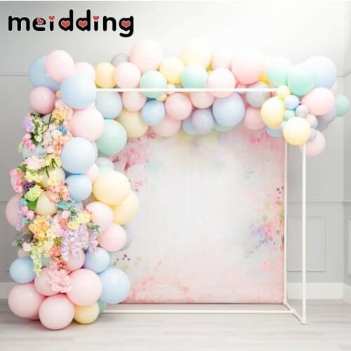 50pcs 12 Inch Solid Color Macaron Ballons Rainbow Pastel Balloons Arch Kit Baby Shower Decor Wedding Birthday Party Decorations