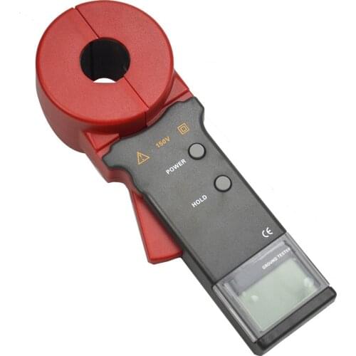 Digital Clamp On Ground Earth Resistance Tester Meter / Clamp Earth Resistance Tester
