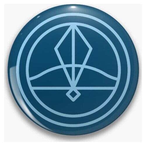 Ice Glyph The Owl House 【Customizable】Soft Button Pin Collar Clothes Cartoon Women Lapel Pin Brooch Cute Hat Jewelry Gift Metal