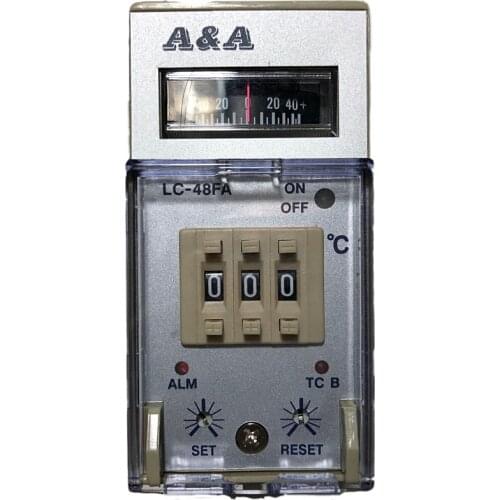 A & A Zhuoli LC-48FA with alarm temperature control meter LC48FA deviation temperature controller with cover temperature control