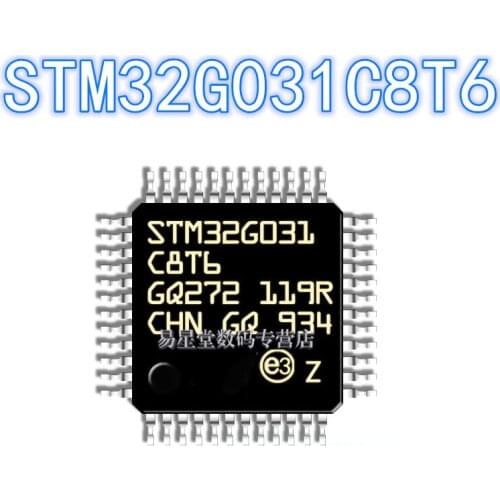 1PCS-10PCS 100% new original authentic STM32G031C8T6 QFP-48 32G031C8T6 QFP48 32-bit microcontroller chip