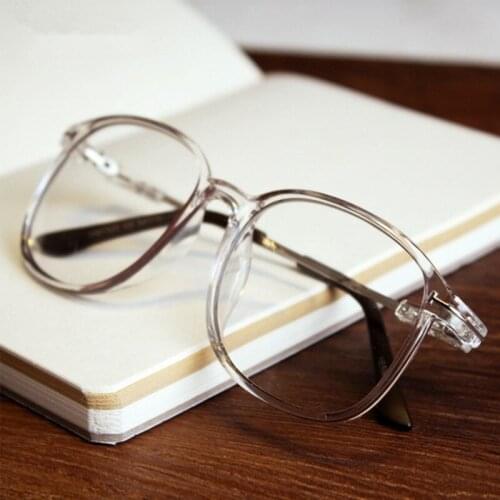 Fashion Retro Square Eyeglasses Eyewear Frames Women Men Computer Transparent Clear Lens Glasses Frame Vintage spectacle frames