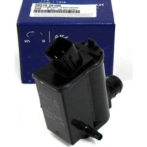 REAR WINDSHIELD WASHER PUMP 2001-2006 for H-yundai ELANTRA SANTA FE for KIA Soul Forte5 Sorento Rio OEM 98510-26100