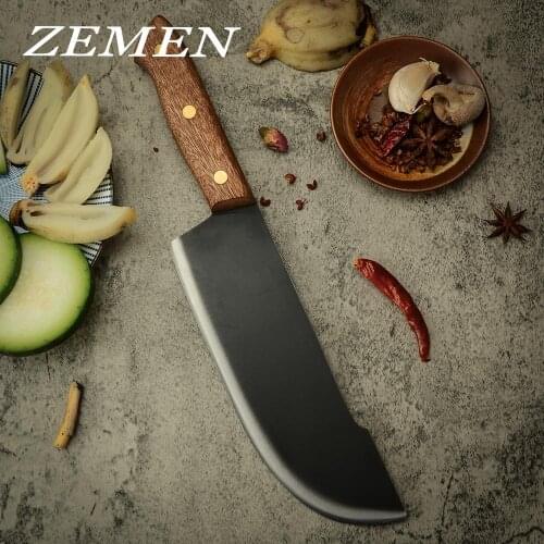 Slicing Knife Meat Cleaver Stainless Steel Kitchen Knife Vegetable Slicing Meat Cleaver Chef 8 Inch Super Sharp Cooking Tool