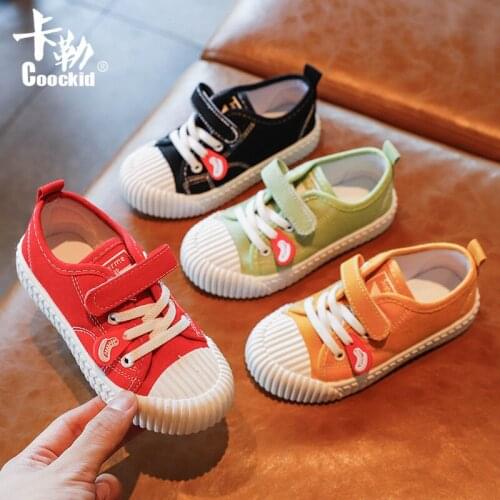 2021 New Canvas Shoes Childrens Casual Shoes Candy Boys Fashion Flats School Shoes Non-slip Cute Student Shoes Hot New