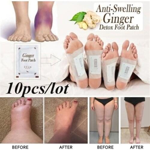 10 Pcs Detox Foot Patch Improve Sleep Slimming Patch Foot Care Feet Stickers Fat Burning Effective Anti Cellulite Weight Loss