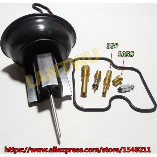 1 set of $ 18)HMHonda CBR250RR MC22 motorcycle CBR22 Keihin carburetor repair kit Kit Configure plunger diaphragm assembly