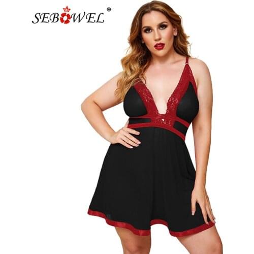 SEBOWEL Women's Nightgowns With Sleeves