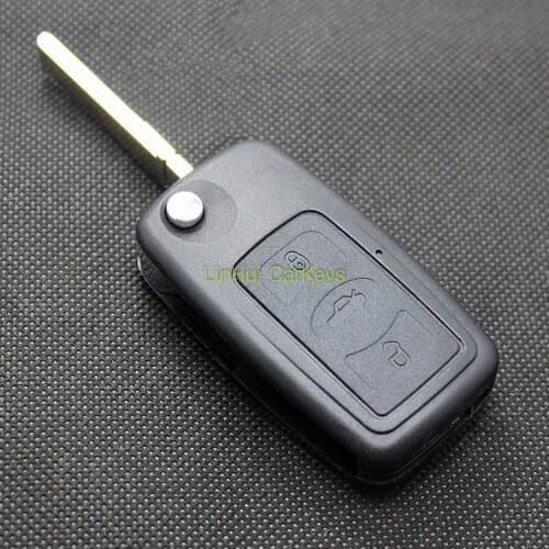 PINECONE for GREAT WALL C30 C50 HAVAL H6 HOVER Key Case 3 Buttons Uncut Brass Blade Modified Remote Blank Key Shell 1 PC
