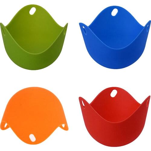 Silicone Egg Poacher Poaching Pods Egg Mold Bowl Rings Cooker Boiler Kitchen Cooking Accessories Pancake Maker