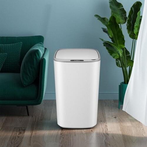 Smart Induction Dustbins 15L Electronic Auto Sensor Waste Bucket Household Trash Can Garbage Bins Storage Box #W0