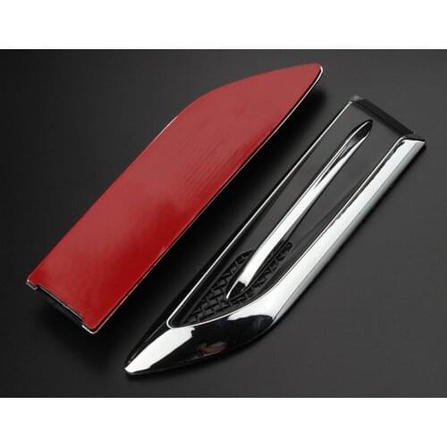 2 pcs / set ABS Chrome Finish Badge Decoration Sport for Opel Astra VAUXHALL MOKKA Zafira Insignia Vectra Antara