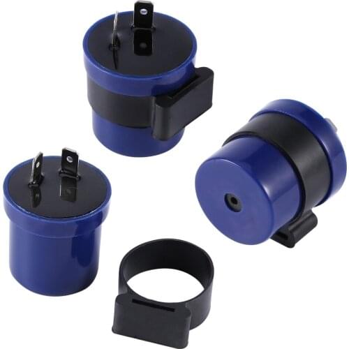 2-Pin Motorcycle Flasher Beeper Relay Motorbike Flasher Beeper Relay Turn Signal Indicator Blinker 12V Car String