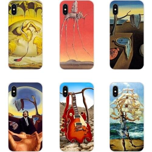 Accessories Phone Cases Covers Salvador Dali Art For Apple iPhone X XR XS 11 12Pro MAX 4S 5S 5C SE 2020 6S 7 8 Plus ipod 5 6