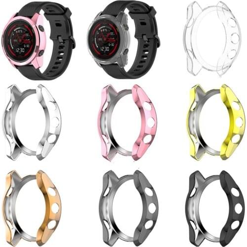 TPU Curved Full Edge Smart watch Soft Protective Film Cover Protection For Garmin Forerunner745 Watch Screen Protector Case