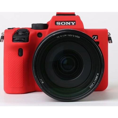 For Sony A9 A7R III A7R3 A7 mark 3 A7 III A7R4 A7R IV Soft Camera Bag Sterile silica gel Case Rubber Protective Body Cover Skin