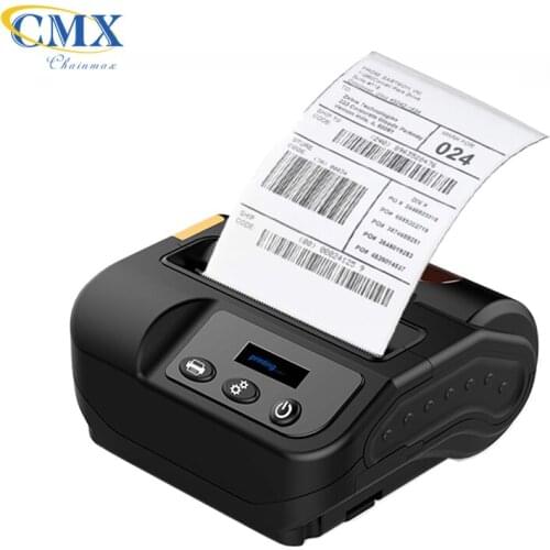Dropshipping Portable mini mobile wireless 80mm shipping thermal handheld label printer
