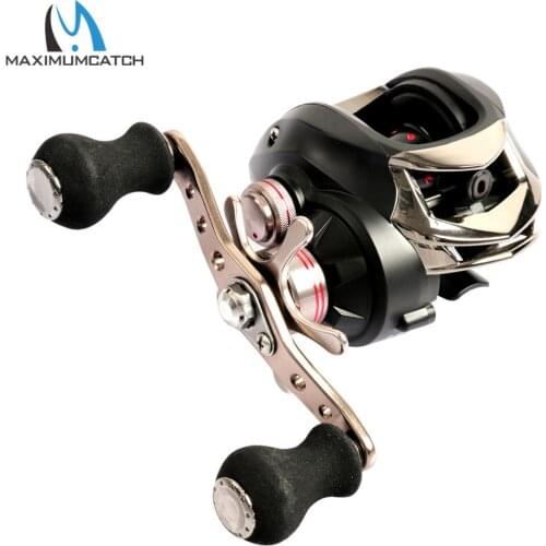Maximumcatch Maxcatch Baitcasting Reel 10+1 BB 6.3:1/7.0:1 8KG Max Drag Ultra Light Centrifugal Brake System Fishing Reel