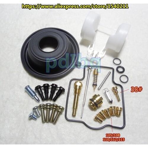 KPS ZXR-750 motorcycle carburetor repair kit Configure vacuum diaphragm and float