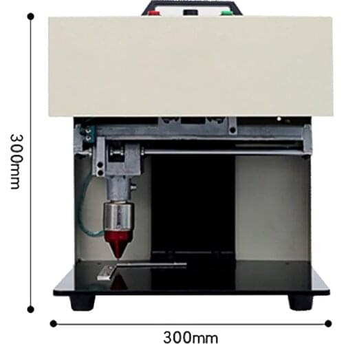 Stainless Steel Metal Printer Name Plate Cutting Plotter Code Electric Marking Engraving Machine Coding Machine