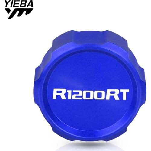 For BMW R1200RT R 1200RT R 1200 RT 2004-2014 2013 2012 Motorcycle Rear Brake Master Cylinder Reservoir Cover Cap CNC Aluminum