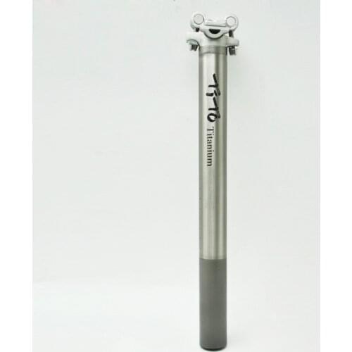 Titanium alloy seatpost new arrival bicycle seatpost road bike MTB bike seatpost length can be customized Seat 27.2/30.9/31.6mm