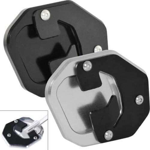 Kickstand Foot Kick Side Stand Extension Pad Enlarger Plate Base Support Shoe for YAMAHA Tenere 700 XT700 2018 2019 2020 2021