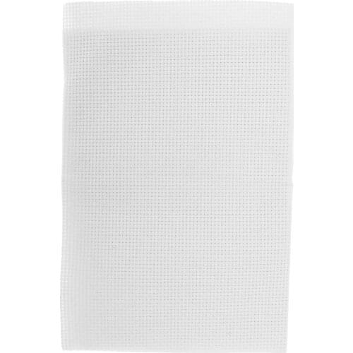 Prettyia 3Pcs Aida White 14 Count Cross Stitch Cloth Fabric/Canvas