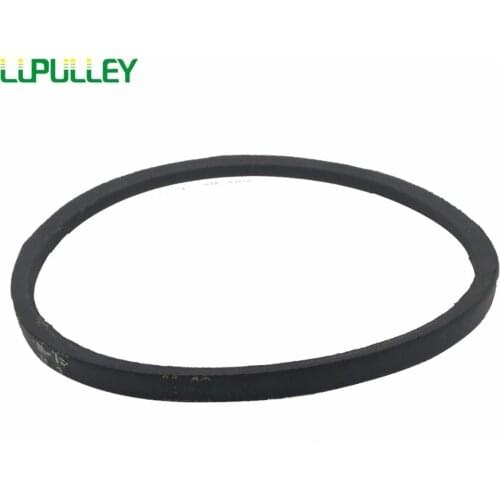LUPULLEY V-Belt M type Black Rubber Machinery Drive M46/47/48/49/50/51/52/53/54/55 Inch Top Width 9.5mm Vee Belt for Industrial