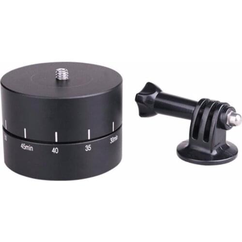 Time Lapse Stabilizer 60min 120min Timer Delay Shooting Panning Rotating for Gopro Hero 9/8/7/6/5 SJCAM Xiaomi Yi