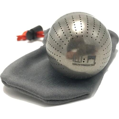 Titanium Strainer Tea Reusable Pure Titanium Egg Make Tea Strainer Outdoor Camping Travel Picnic Portable Tea Strainer Mi3920