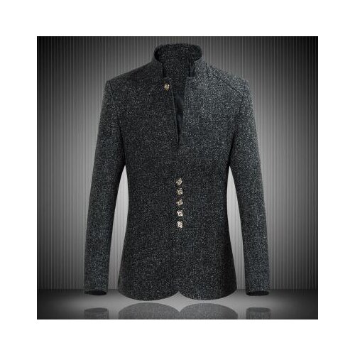 Spring and autumn stand collar small suit mens slim korean mens casual suits young mens clothing jackets plus size M - 6XL