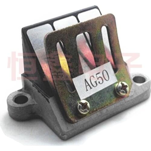 Free Shipping Motorcycle / Scooter AG50 AG60 SJ50 AD50 Inlet Reed Valve for Suzuki 50cc AD 50 Air System Accessories