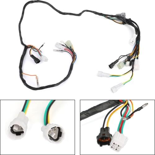 Artudatech Wiring Harness 3GG-10 COMPLETE fit for Yamaha Banshee 350 YFZ350 2002 2003 2004 2005 2006 5FK-82590-00-00 Motor Parts