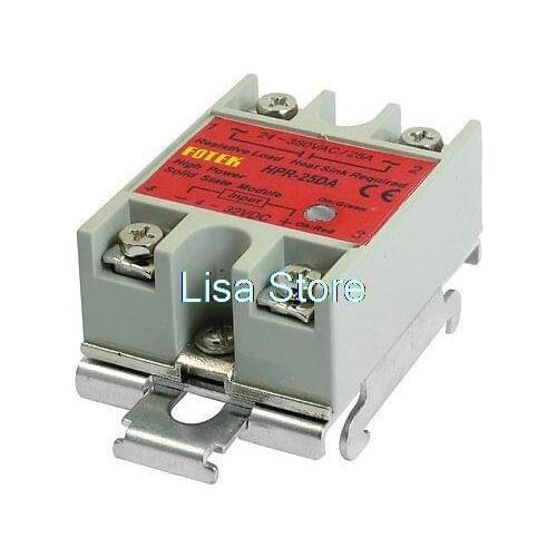 25Amps Temperature Control Solid State Relay w DIN Rail HPR-25DA