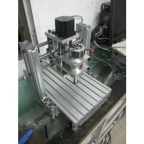 3040 CNC Router three axis with 400W electric spindle and 120mm