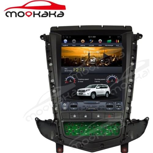 Tesla Screen Android 9.0 4+64GB Car Radio GPS Navigation For Cadillac SRX 2013+ Audio Multimedia Player Stereo Carplay Head Unit