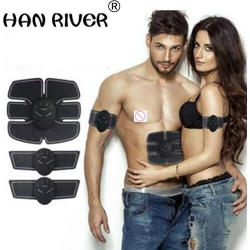 Wireless Muscle Stimulator EMS Stimulation Body Slimming Beauty Machine Abdominal Muscle Exerciser Training Device Body Massager