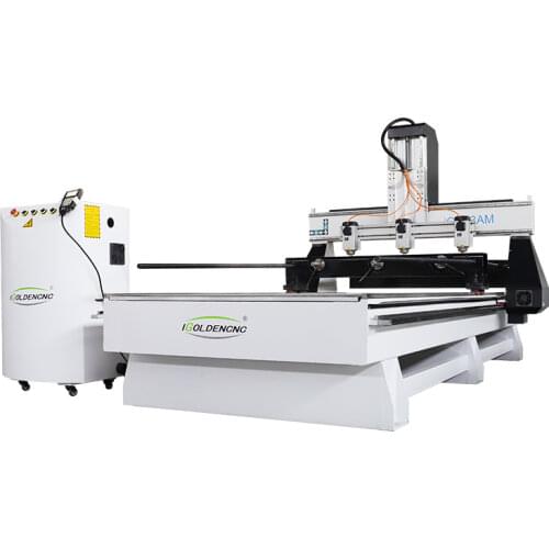 Cheap price 1325 4 axis 3d cnc router wood cutting engraving machinery wood cnc machine for woodworking machines