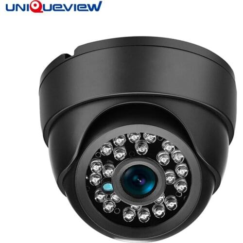 Cheap Black Color 720P 1080P AHD CVI TVI Analog 4 in 1 Indoor Plastic Dome Night Vision CCTV Security Camera