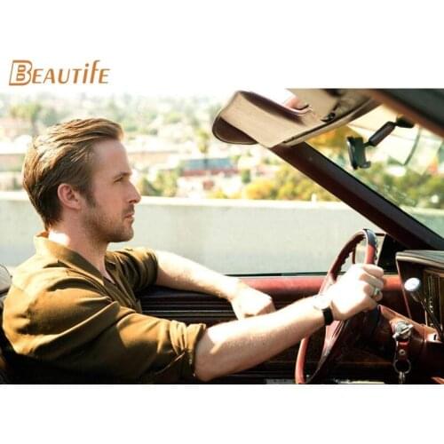 Hot Sale Custom Ryan Gosling Poster Home Decoration Fashion Silk Fabric Wall Poster Custom Poster