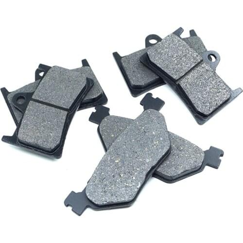 For Yamaha Road Star Warrior 1700 2002-2009 Midnight Warrior 2006-2009 XV1700 PC PCM PCR Front Rear Brake Pads Set Kit