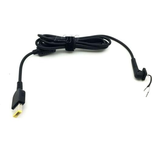 DC Tip Plug Connector Cord laptop power Cable For Lenovo IdeaPad Yoga Square Connector Charger Laptop adapter pc cable notebook