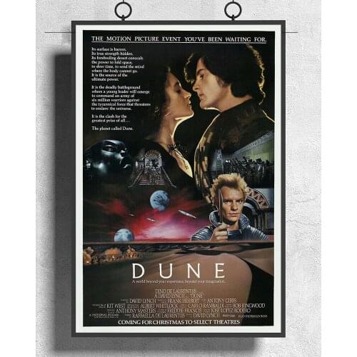 L339 DUNE Movie (1984) Sci Fi Classic 02 Silk Fabric Poster Art Decor Indoor Painting Gift