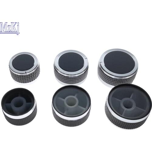HOT New Car Audio DVD VCD Navigation Knob Cover Aluminum Alloy Potentiometer Cap Modified Universal 20/23/26*13MM Flower Shaft